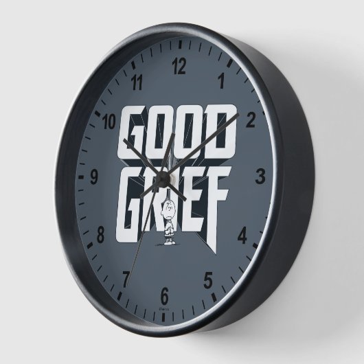 Charlie Brown "Good GTrauer" Rock Band T-Shirt Gra Uhr (Winkel)