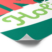 Charlie Brown | In die Urlaubssaison einrollen Poster (Ecke)