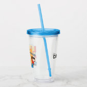 Charlie Brown & Lucy - Das Leben ist voller Überra Acryltrinkbecher (Links)