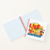 Charlie Brown & Lucy - Das Leben ist voller Überra Notizblock (Innenseite)