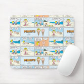 Charlie Brown & Sally Ice Cream am Strand Mousepad (Mit Mouse)