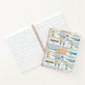 Charlie Brown & Sally Ice Cream am Strand Notizblock (Innenseite)