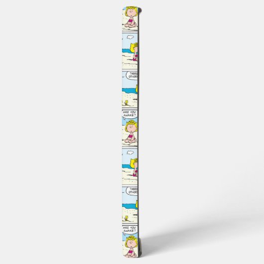 Charlie Brown & Sally Ice Cream am Strand Samsung Galaxy Hülle (Linke Seite)