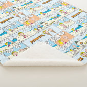 Charlie Brown & Sally Ice Cream am Strand Sherpadecke (3/4)