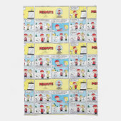 Charlie Brown | Schneekugel Geschirrtuch (Vertikal)