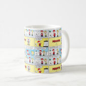 Charlie Brown | Schneekugel Kaffeetasse (VorderseiteRechts)