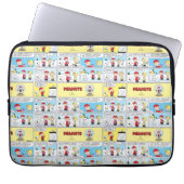 Charlie Brown | Schneekugel Laptopschutzhülle (Vorderseite)