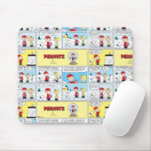 Charlie Brown | Schneekugel Mousepad (Mit Mouse)