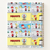Charlie Brown | Schneekugel Notizblock (Rückseite)