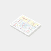 Charlie Brown | Schneekugel Post-it Klebezettel (angewinkelt)