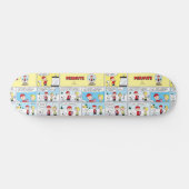 Charlie Brown | Schneekugel Skateboard (Horizontal)