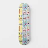 Charlie Brown | Schneekugel Skateboard (Vorderseite)