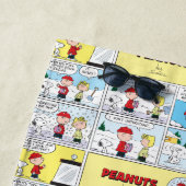 Charlie Brown | Schneekugel Strandtuch (Beispiel)