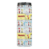 Charlie Brown | Schneekugel Thermosbecher (Rückseite)