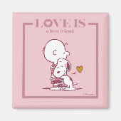 Charlie Brown & Snoopy - Liebe ist ein bester Freu Magnet (Vorne)