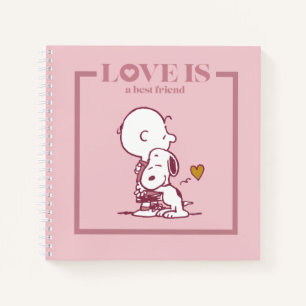 Charlie Brown & Snoopy - Liebe ist ein bester Freu Notizblock