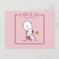 Aufkleber Verliebt in Snoopy