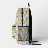 Charlie Brown, Snoopy & Sally | Eiscreme Bedruckter Rucksack (Rechts)