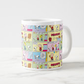Charlie Brown, Snoopy & Sally | Eiscreme Jumbo-Tasse (Vorderseite Rechts)