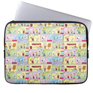 Charlie Brown, Snoopy & Sally   Eiscreme Laptopschutzhülle