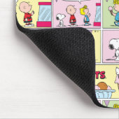 Charlie Brown, Snoopy & Sally | Eiscreme Mousepad (Ecke)