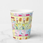 Charlie Brown, Snoopy & Sally | Eiscreme Pappbecher (Rechts)