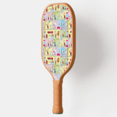 Charlie Brown, Snoopy & Sally | Eiscreme Pickleball Schläger (Links)