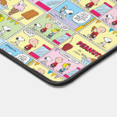 Charlie Brown, Snoopy & Sally | Eiscreme Schreibtischunterlage (Ecke)