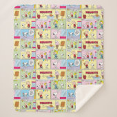 Charlie Brown, Snoopy & Sally | Eiscreme Sherpadecke (Vorderseite)