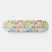 Charlie Brown, Snoopy & Sally | Eiscreme Skateboard (Horizontal)