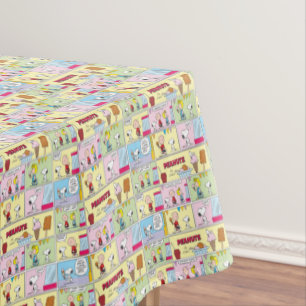 Charlie Brown, Snoopy & Sally   Eiscreme Tischdecke