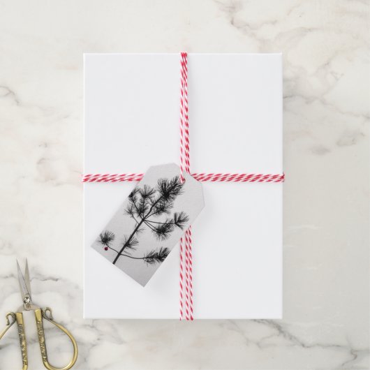 Charlie Brown Style Christmas Tree Geschenkanhänger (Mit Garn)