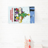 Charlie Brown und Freunde Winter zum Geburtstag Banner (InSitu)