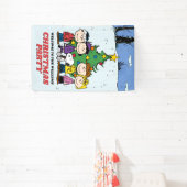 Charlie Brown und Friends Christmas Party Banner (InSitu)