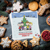 Charlie Brown und Friends Christmas Party Serviette