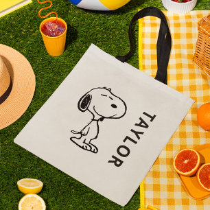 Charlie Brown und Gang Confetti Birthday Tragetasche