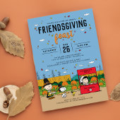Charlie Brown und Gang Friendsgiving Fest Einladung