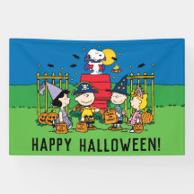 Charlie Brown und Gang Halloween