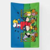 Charlie Brown und Gang Halloween Banner (Vertikal)