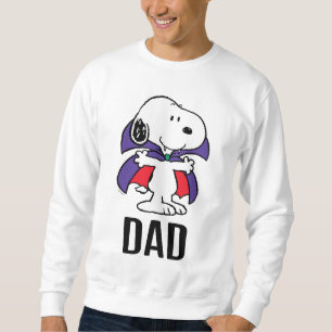 Charlie Brown und Gang Halloween Geburtstags Vater Sweatshirt