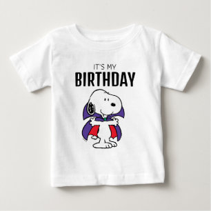 Charlie Brown und Gang Halloween Geburtstagsparty Baby T-shirt
