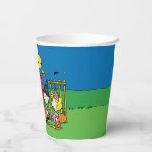 Charlie Brown und Gang Halloween-Party Pappbecher (Rückseite)