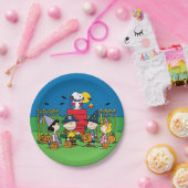 Charlie Brown und Gang Halloween-Party Pappteller (Party)