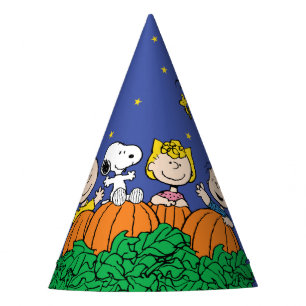Charlie Brown und Gang Pumpkin 1. Geburtstag Partyhütchen