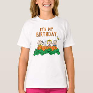 Charlie Brown und Gang Pumpkin Birthday T-Shirt