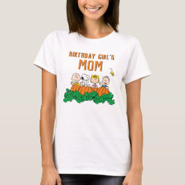 Charlie Brown und Gang Pumpkin Geburtstags-Mama T-Shirt