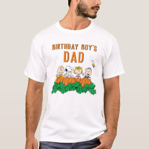 Charlie Brown und Gang Pumpkin Geburtstags-Vater T-Shirt