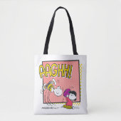 Charlie Brown und Lucy Football Comic Graphic Tasche (Vorderseite)