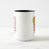 Charlie Brown und Lucy Football Comic Graphic Tasse (Zentrum)