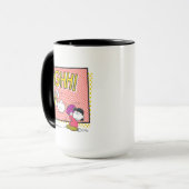 Charlie Brown und Lucy Football Comic Graphic Tasse (Vorderseite Links)